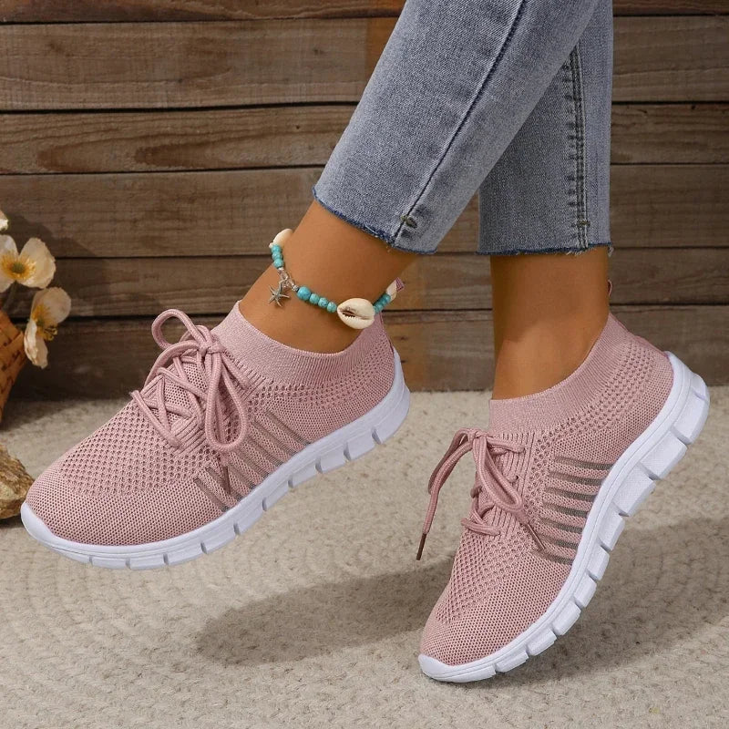 Dames Casual Sneakers Ademend Mesh Lichtgewicht 11