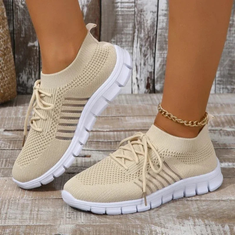 Dames Casual Sneakers Ademend Mesh Lichtgewicht 12