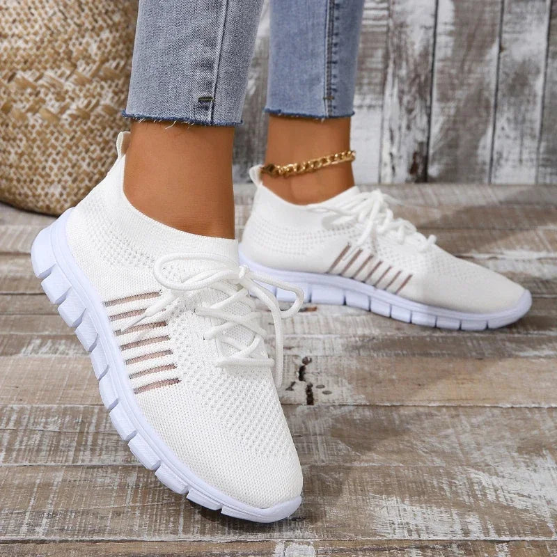 Dames Casual Sneakers Ademend Mesh Lichtgewicht 15