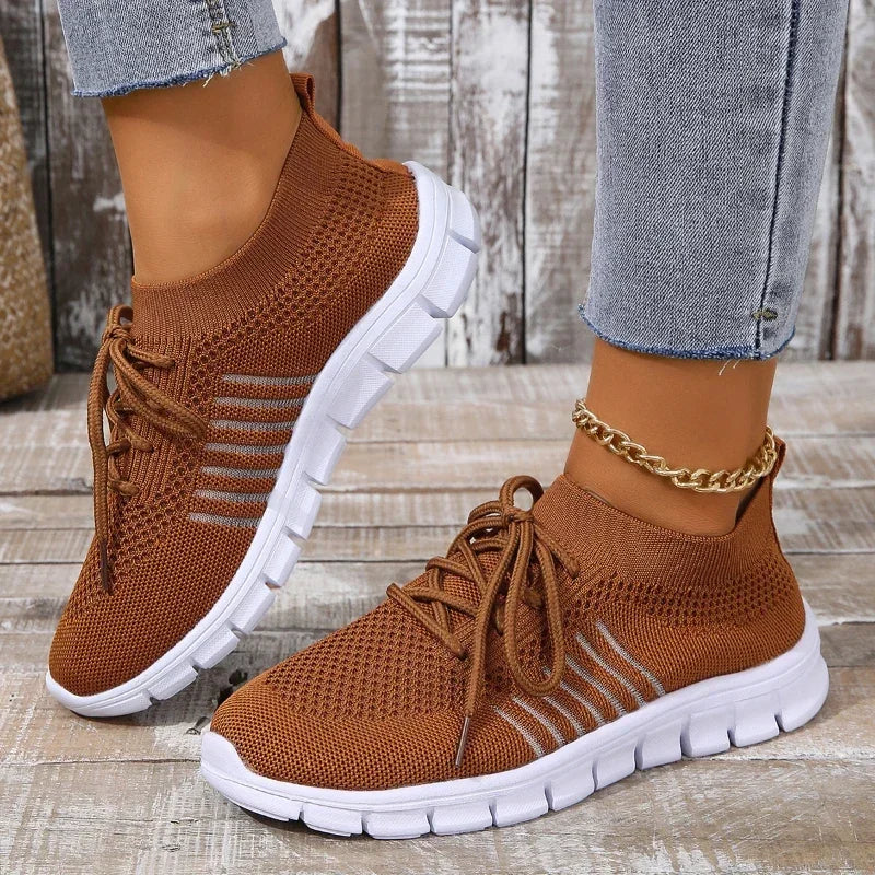 Dames Casual Sneakers Ademend Mesh Lichtgewicht 8