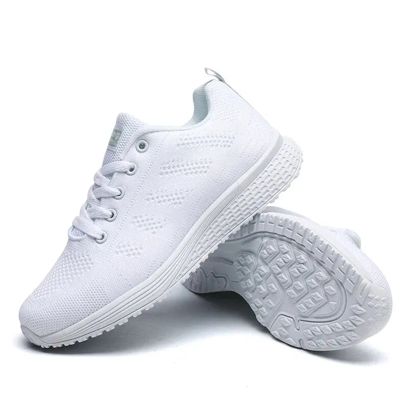 Dames Casual Sneakers Ademend Mesh Wandelschoenen 4