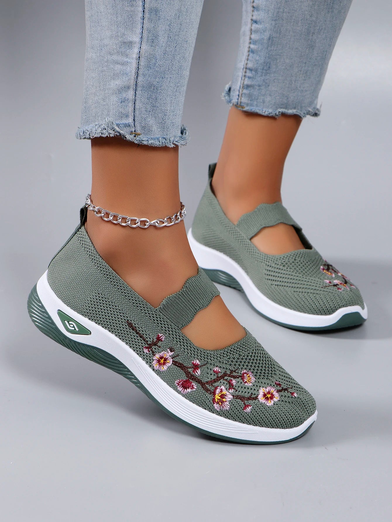 Dames Casual Sportschoenen Ademend Mesh 4