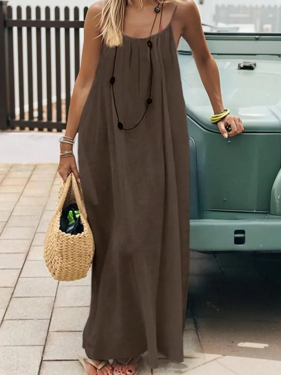 Dames Casual Zomerjurk Losse Pasvorm 19