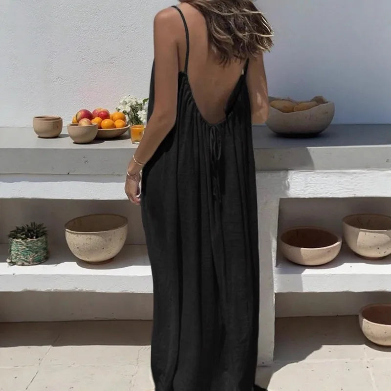 Dames Casual Zomerjurk Losse Pasvorm 3