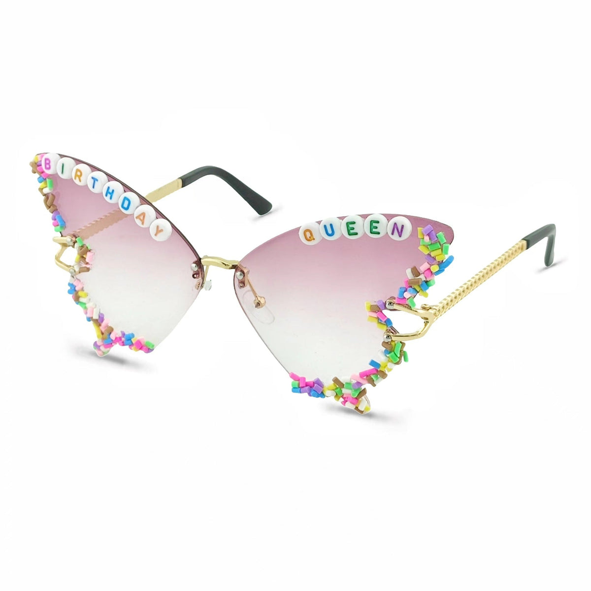 Dames Cat-Eye Zonnebril met Uniek Design 1