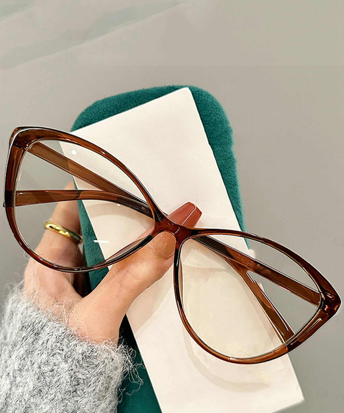 Dames Cat Eye Leesbril Met Volledig Frame 1