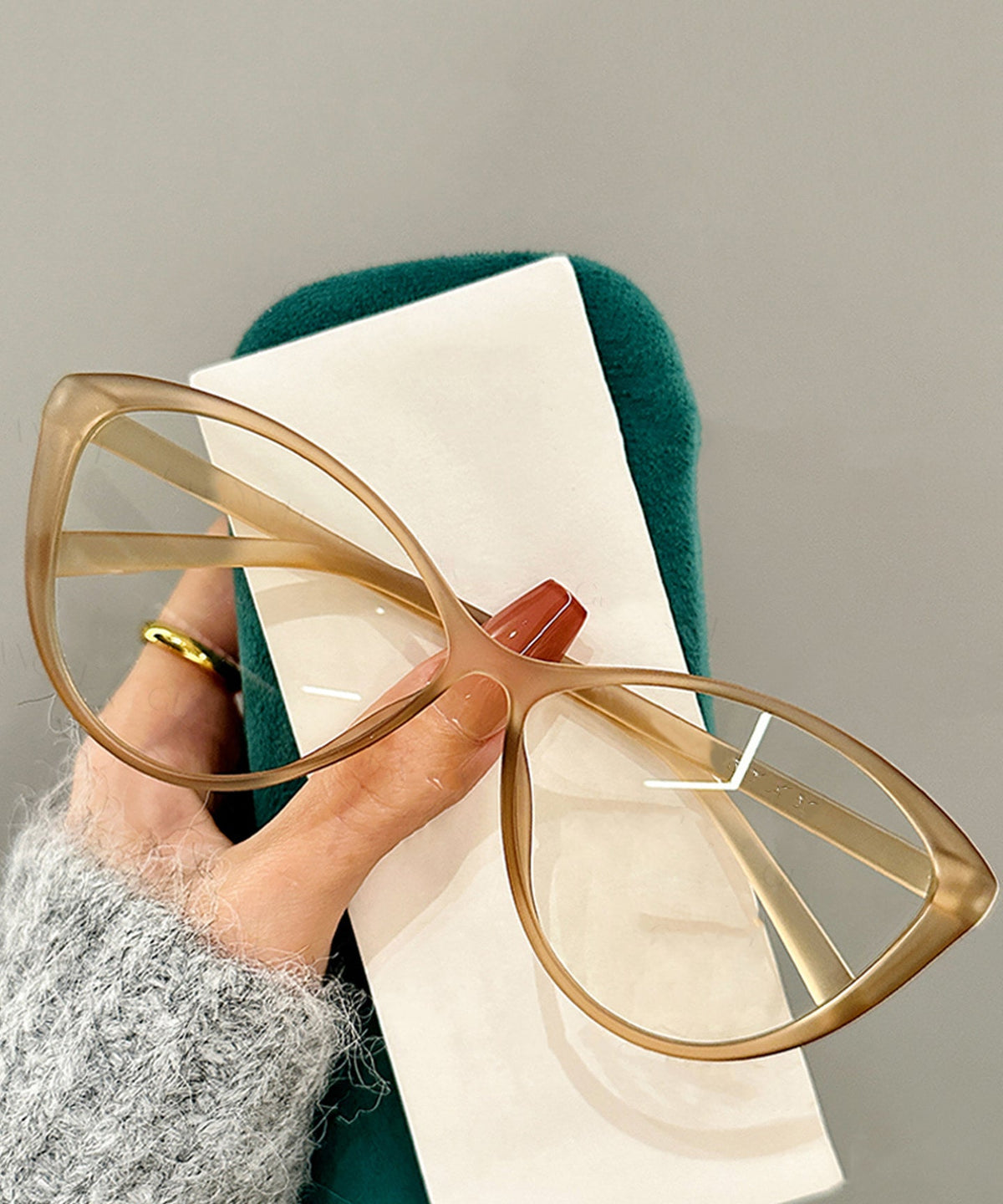 Dames Cat Eye Leesbril Met Volledig Frame 2
