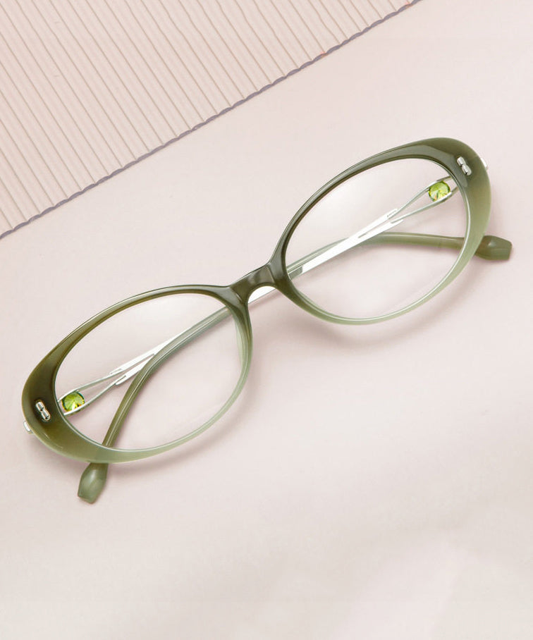 Dames Cat's Eye Leesbril Met Volledig Frame 3