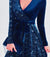 Dames Chique Jurk Met Paillettenrand Polyester 2