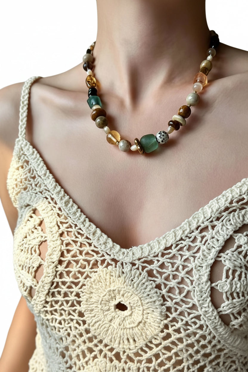 Dames Choker Ketting Boho Stijl Veelzijdig Design 0