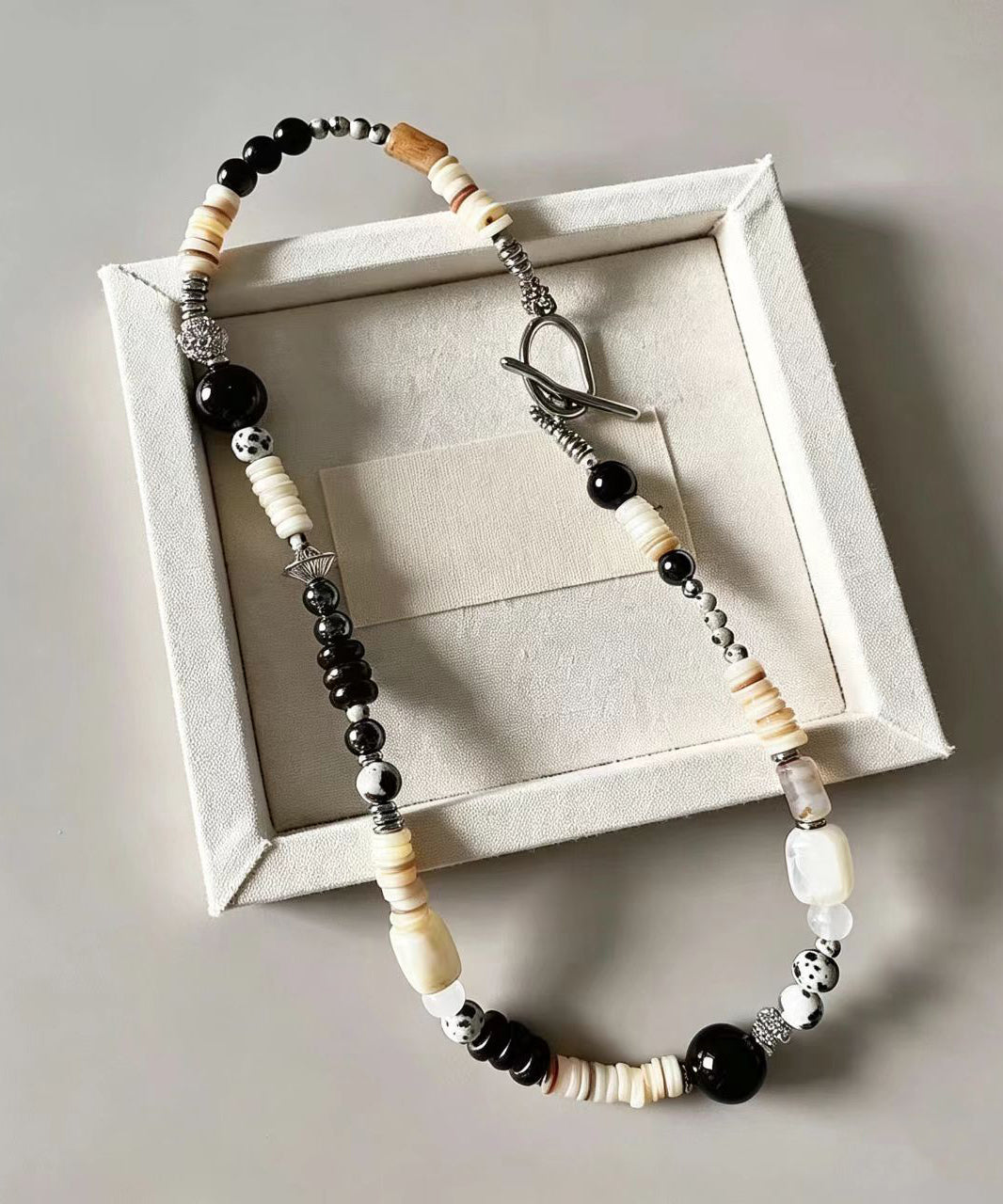 Dames Choker Natuursteen Boho Stijl 2