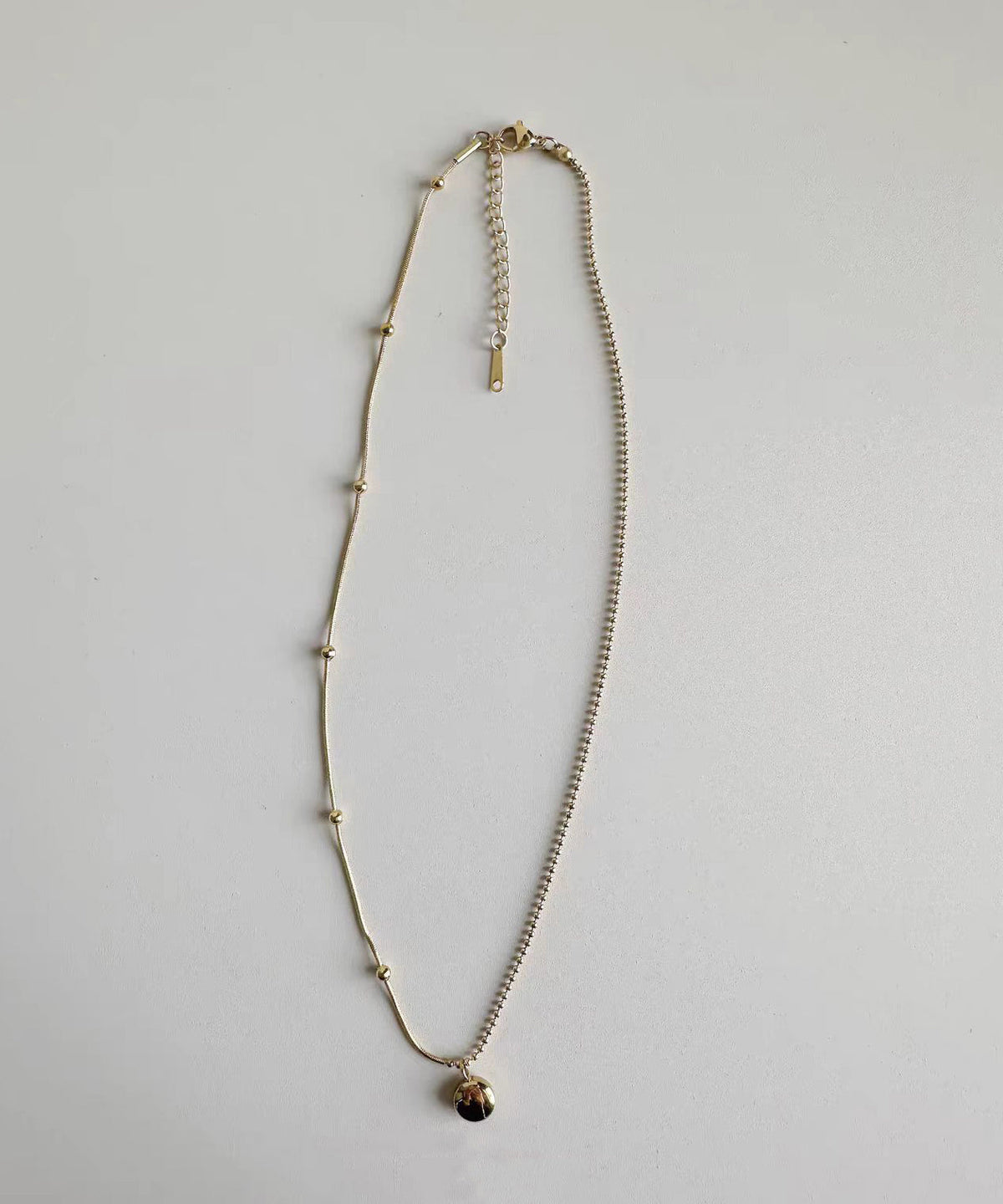 Dames Choker Set met Glazen Kralen en Hanger 4