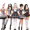 Dames Circus Kostuum Clown voor Halloween Feest 0