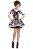 Dames Circus Kostuum Clown voor Halloween Feest 5
