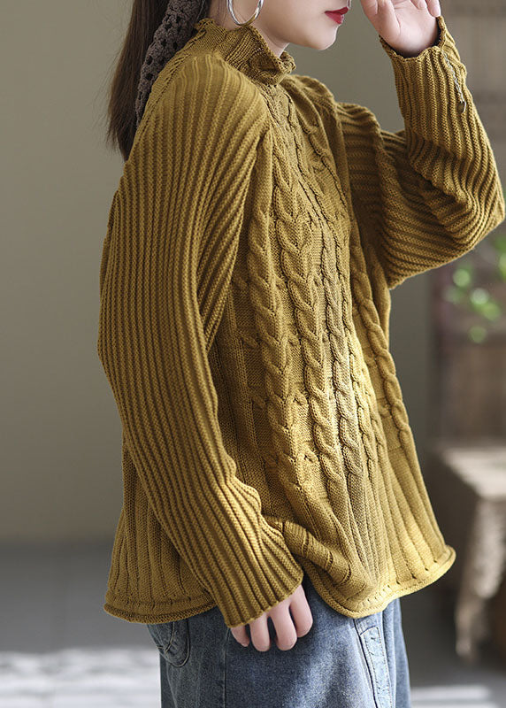 Dames Coltrui Gebreid Met Col Voor Koude Dagen 2