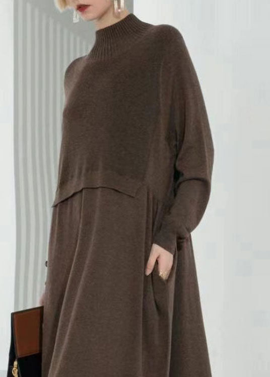 Dames Coltrui Jurk met Patchwork Stijl 4