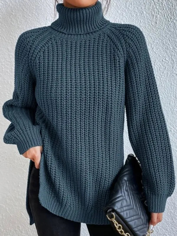 Dames Coltrui met Raglanmouwen en Split 8