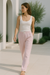 Dames Comfortbroek Casual Stijl Met Elastische Tailleband 1