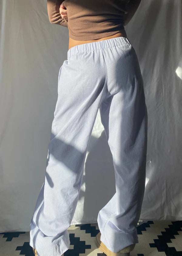Dames Comfortbroek Casual Stijl Met Elastische Tailleband 7