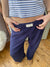 Dames Comfortbroek Casual Stijl Met Elastische Tailleband 9