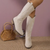 Dames Cowboy Enkellaarsjes Knielang Met Klassiek Design 11