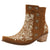 Dames Cowboylaarzen Enkellaarsjes Imitatieleer met Rubberen Zool 0