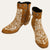 Dames Cowboylaarzen Enkellaarsjes Imitatieleer met Rubberen Zool 1