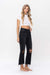 Dames Crop Flare Jeans Vintage 90's Zwart 2
