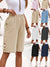 Dames Cropped Pants Casual Ademend Rechte Pijpen 0
