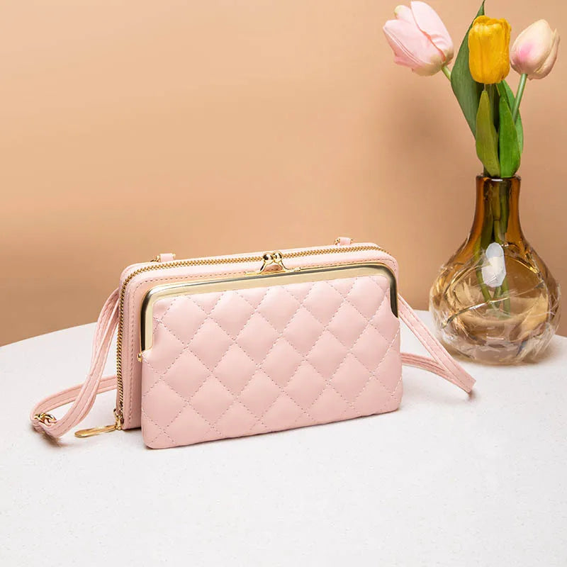Dames Crossbody Tas Casual Vegan Leer Met Praktische Functionaliteit 3