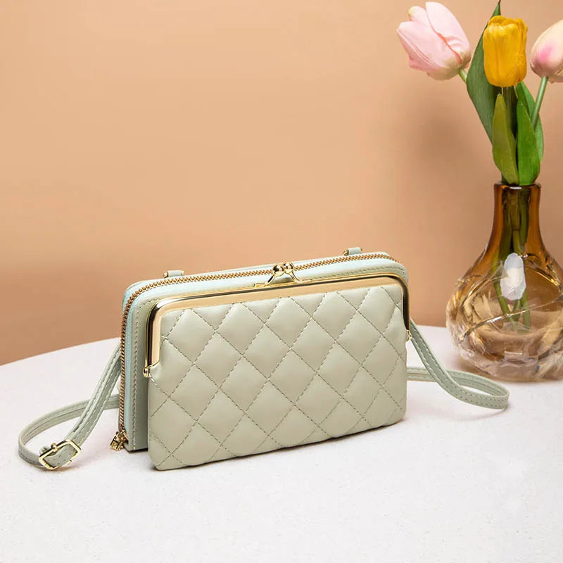 Dames Crossbody Tas Casual Vegan Leer Met Praktische Functionaliteit 4