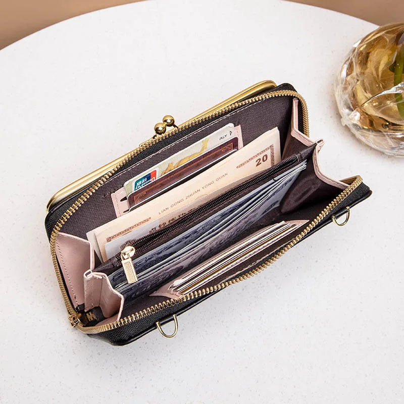 Dames Crossbody Tas Casual Vegan Leer Met Praktische Functionaliteit 5