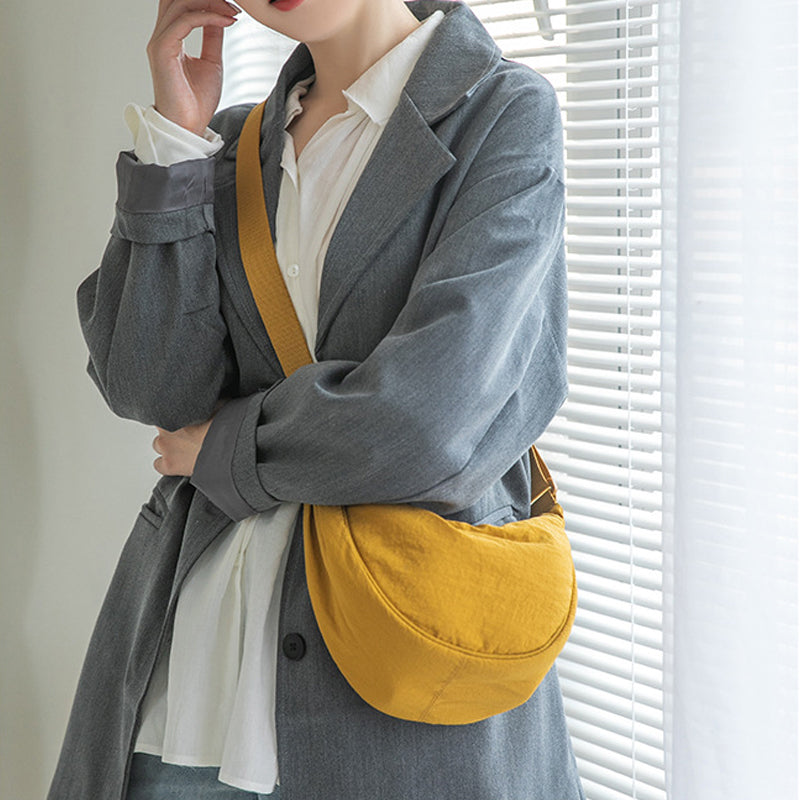 Dames Crossbody Tas Minimalistisch Duurzaam Polyester met Verstelbare Schouderriem 0