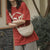 Dames Crossbody Tas Minimalistisch Duurzaam Polyester met Verstelbare Schouderriem 3