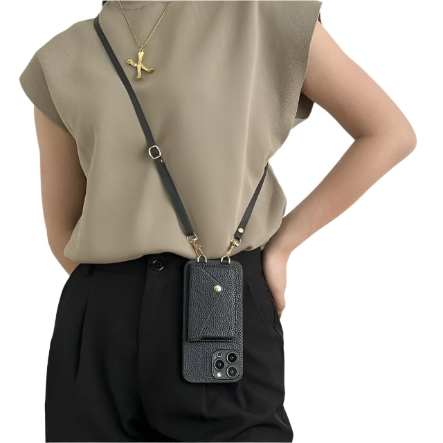 Dames Crossbody Telefoonhoesje met Verstelbare Koord 0