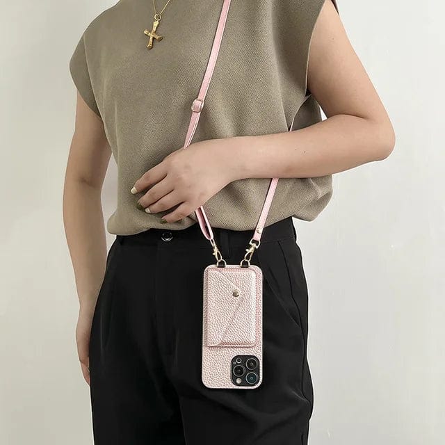 Dames Crossbody Telefoonhoesje met Verstelbare Koord 4