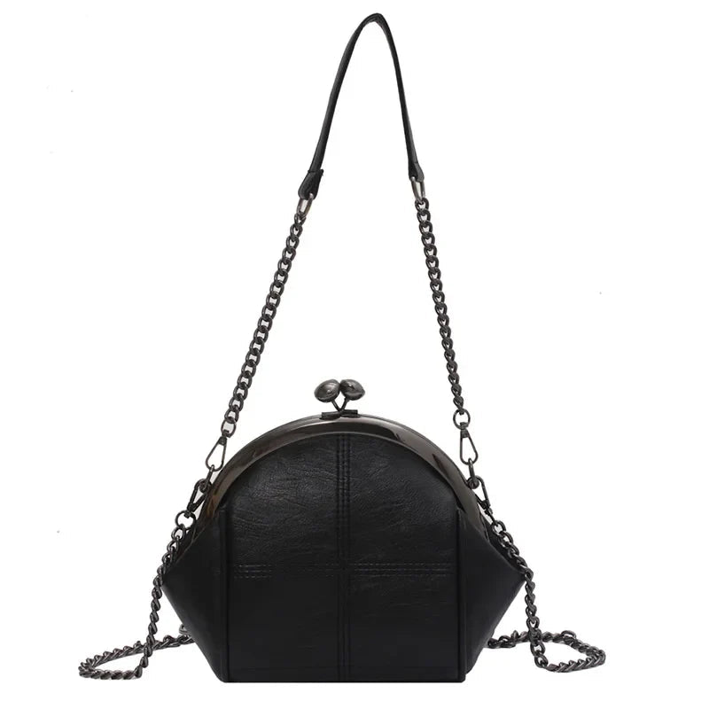 Dames Crossbodytas Stijlvol PU-leer met Kettingdetail 0