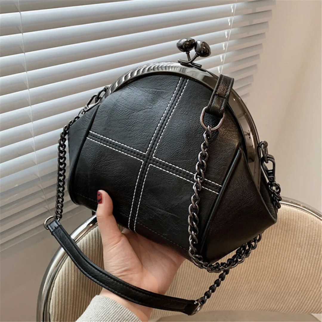 Dames Crossbodytas Stijlvol PU-leer met Kettingdetail 1