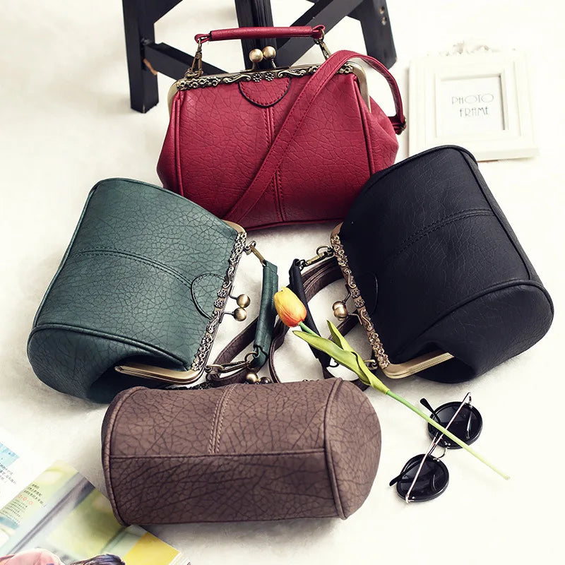 Dames Crossbodytas Vintage Stijl Kunstleer Minimalistisch 5