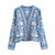 Dames Denim Blouse Boho Stijl 0