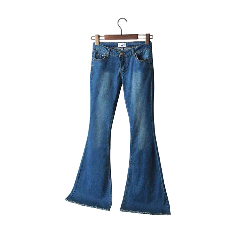 Dames Denim Broek Casual Stijl 0