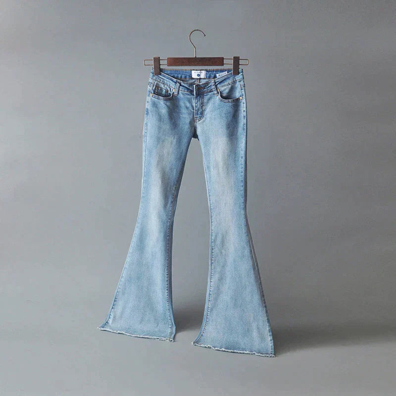 Dames Denim Broek Casual Stijl 1