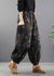 Dames Denim Broek met Print en Lanternstijl 3