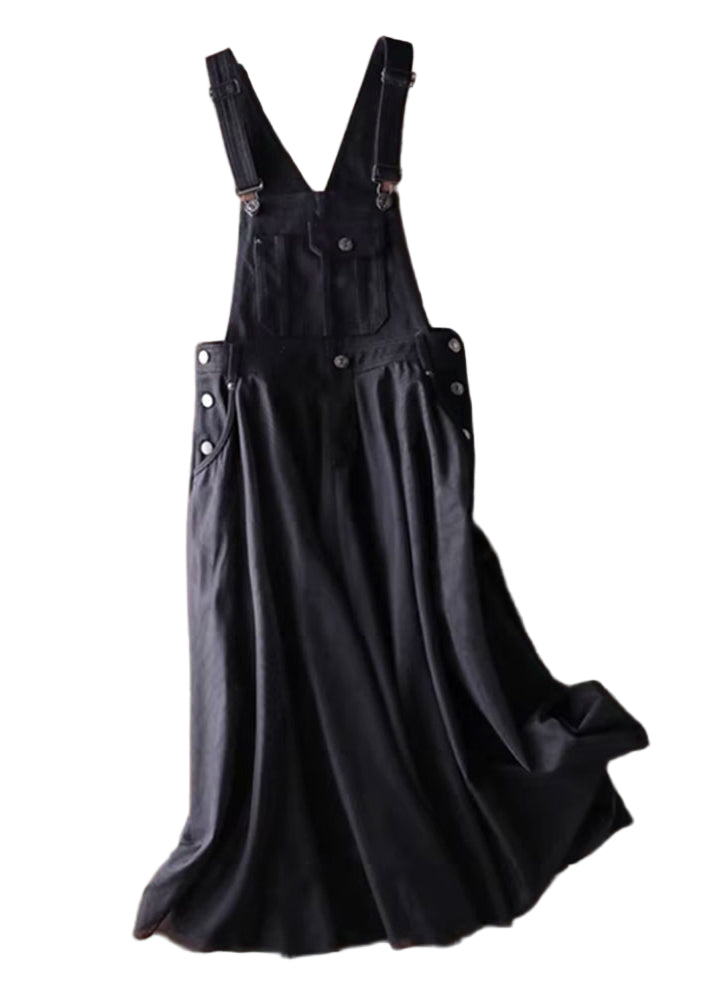 Dames Denim Strap Dress met Tulle Patchwork 1
