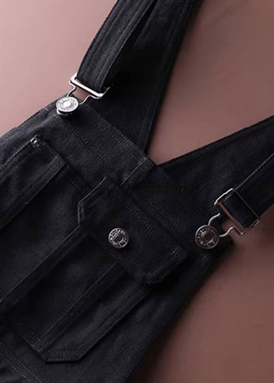 Dames Denim Strap Dress met Tulle Patchwork 3