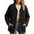 Dames Denim Winterjas met Knopen 0
