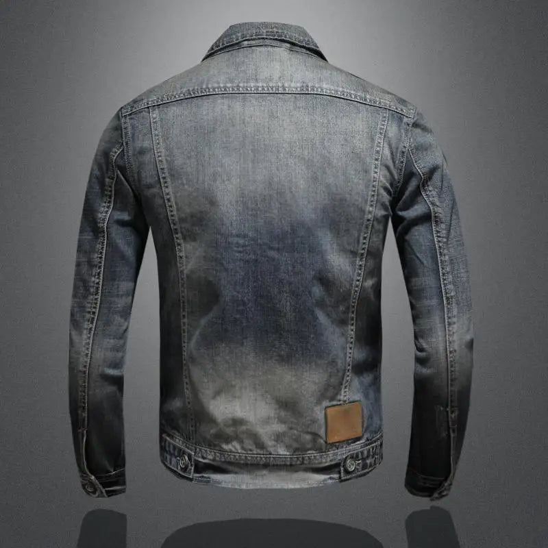Dames Denimjacke Vintage Stijl Casual 3