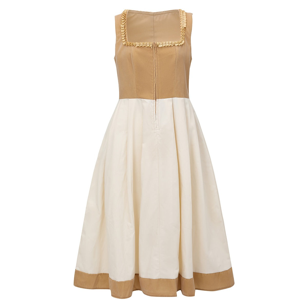 Dames Dirndl Leopardenprint Modern Oktoberfest Jurkje Hoogwaardige Stof 3