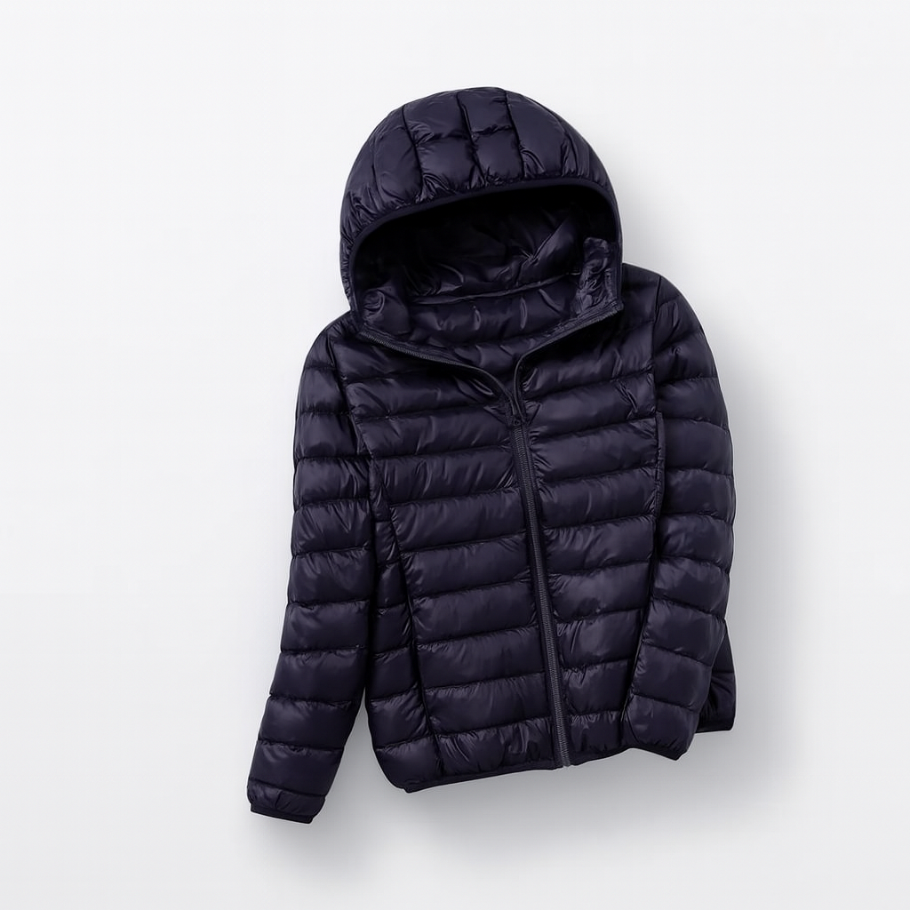 Dames Donsjack met Capuchon Modern 10