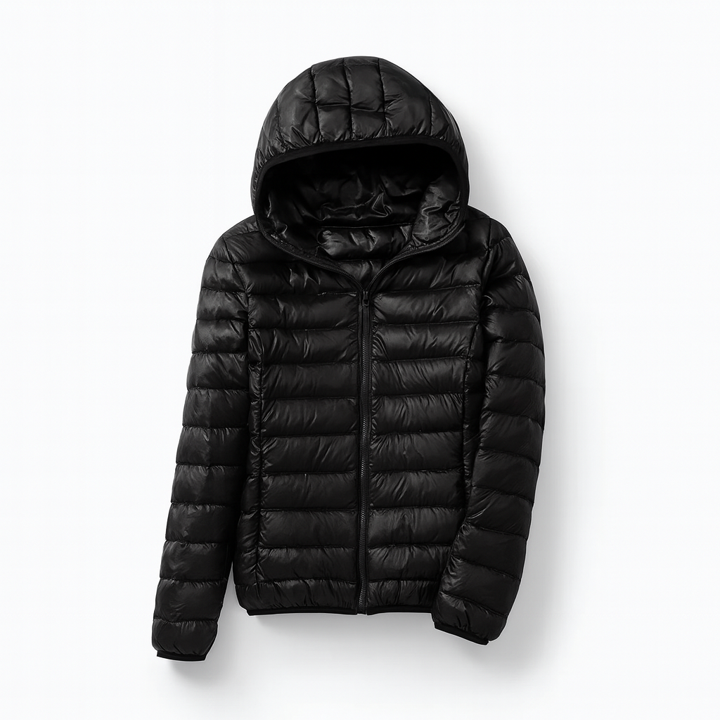 Dames Donsjack met Capuchon Modern 11